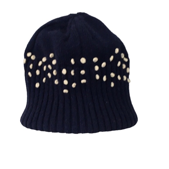 Brooklyn Navy Blue Knit Comfort Hat